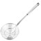 Solid Stainless Steel Spider Strainer Skimmer Ladle for Cooking and Frying, Kitchen Utensils Wire Strainer Pasta Strainer Spoon, 5.4 Inch
